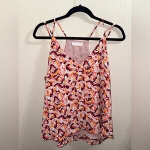 Lush‎ Multicolor Abstract Tank Top